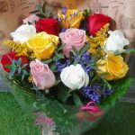 Ramo de Rosas Multicolor